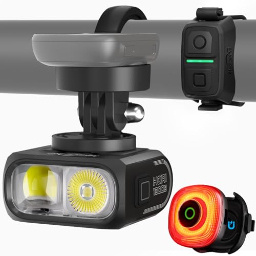 Magicshine HORI1300S & SEEMEE 150 MAG Bike Lights Front and