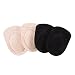 Pack of 4 Gel Heel Lifts for Slight Leg Length Discrepancies Correction Plantar Fasciitis Support Inserts for Heel Pain Relief, Men Women Kids(Small)