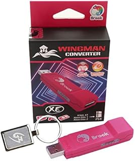 Mcbazel Brook Wingman XE Converter for Xbox 360/Xbox One/Xbox Elite 1 & 2 Controller to PS4 Console/ PC with Keychain