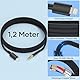 Deuomerk Aux Kabel Auto 1.2M für i Phone, [MFi Zertifiziert] 3,5 mm Aux Auf Light-ning Kabel HiFi Audio Cable Kompatibel mit i phone 14/13/12/11/X/8/7 für Auto/Kopfhörer/Lautsprecher, Schwarz