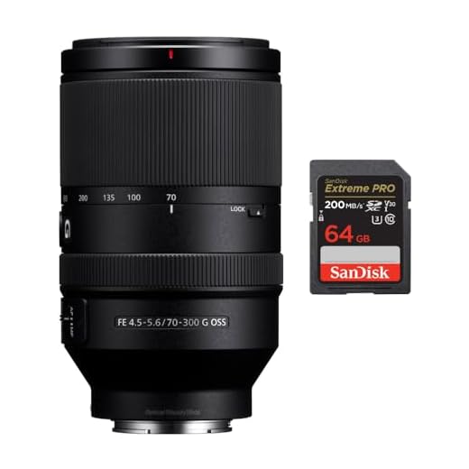 Sony FE 70-300mm Telephoto Zoom Lens Bundle