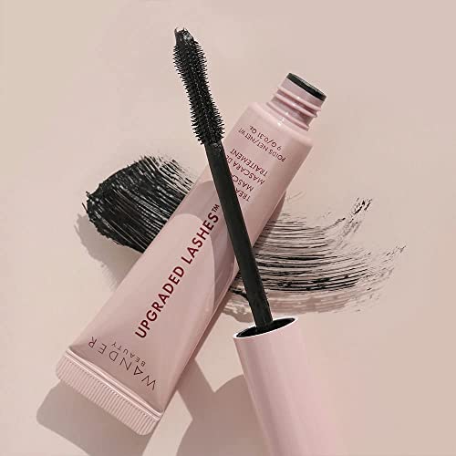 Lash Serum - Mascara | Wander Beauty Upgraded Lashes | Mascara Black Volume And Length, Lash Growth Serum, Vegan Black Mascara, Waterproof, Ideal For Sensitive Eyes. Volumizing & Lengthening Mascara. #TOP7