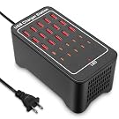 USB~C Charger Block, 125W(25A) 25 Port (15 USB A & 10 USB~C Port) Multiple Charging Station, Desktop Wall Charger Compatible with iPhone, iPad, Tablets, Smartphones