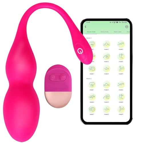 Trustown APP Vibratore a forma di uovo Vibratore a forma di proiettile Telecomando indossabile Stimolazione del punto G Morbido silicone Impermeabile Ricaricabile Giocattoli sessuali