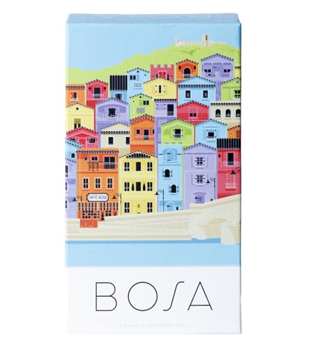 Funko Games Bosa | A Strategy Game | Build Your Own Bosa Townscape | Earn Coins Resources and Points | 2-5 Players | Ages 8+