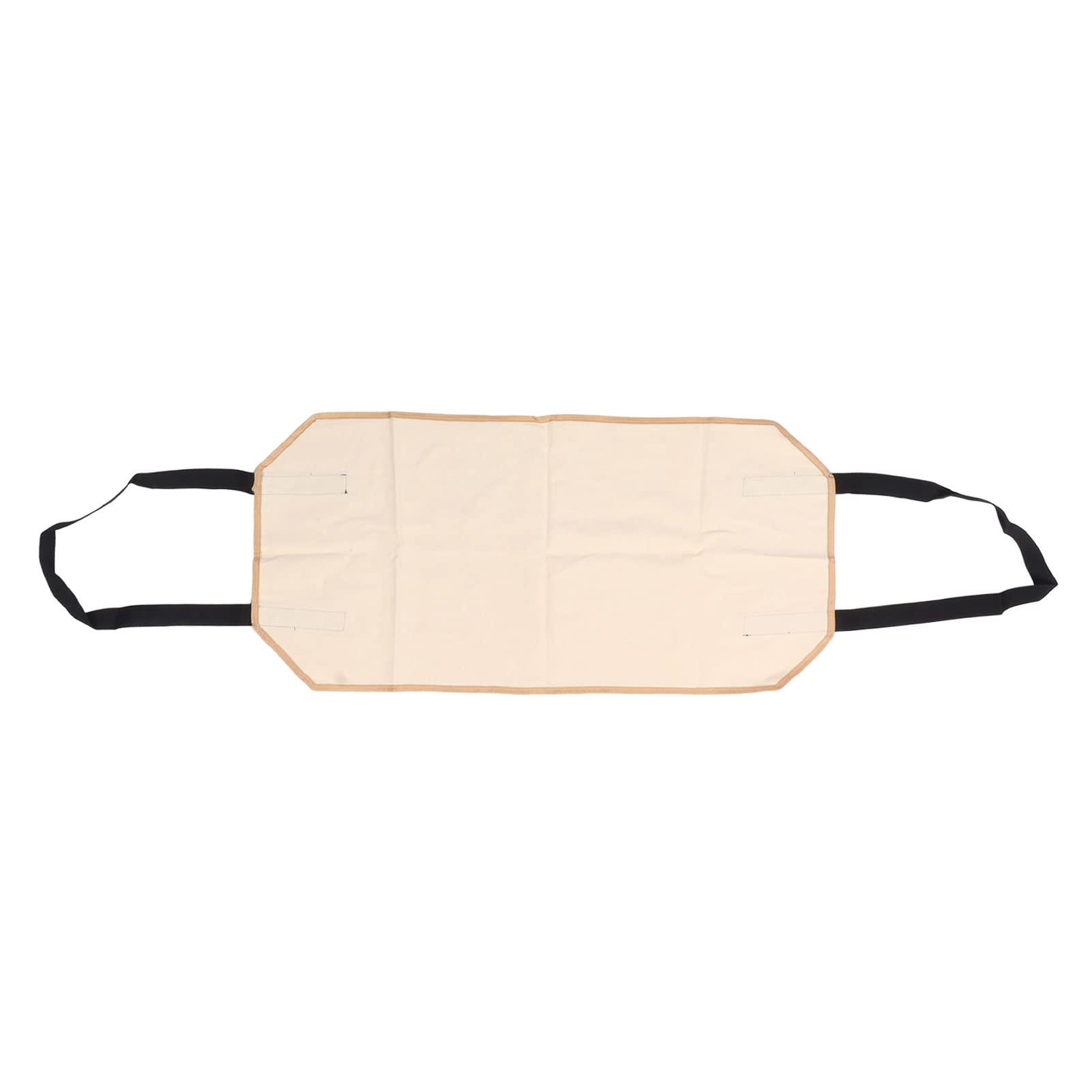 Canvas Firewood Log Carrier, Reinforced Canvas Log Carrier Bag, Double Straps, No End Walls, Overlap, Multicolor