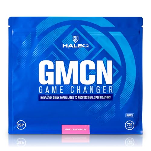 HALEO スポーツドリンク 粉末 GAME CHANGER(ゲームチェンジャー) マルトデキストリン カフェイン テアニン 厳選11種成分 電解質 水分補給 レモネード風味