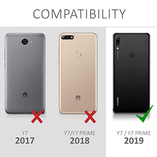 Kwmobile Custodia Compatibile con Huawei Y7 (2019)...