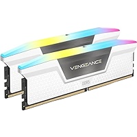 Corsair Vengeance RGB DDR5 32GB 6400MHz White with 10-Zone RGB