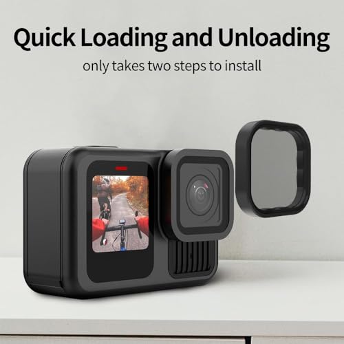Image of TELESIN CPL Polarizing Filter for GoPro Hero 13 Black, CPL Circular Polarizer Filter Lens Protector Multi-Coated HD Glass for Go Pro Hero 13 Accessories