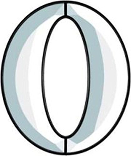 Stained Glass Supplies Beveled Number 0 Cluster