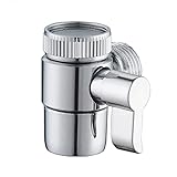 4PCS 3-Way Shower Diverter Valve, Shower Attachment for Bath Taps, Shower Head Adapter for Shower Arm Mounted Sink Faucet Splitter Shower Diverter Valve for Toilet Shower Kitchen (Zinc Alloy) - Image 9