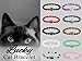 MAIBAOTA Black Cat Bracelet, Black Cat Jewelry Gifts for Women Men, Black Obsidian Bracelet, 8 mm Crystal Stone Beaded Bracelet, Cat Gifts for Cat Lovers