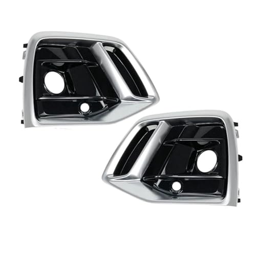 Grille de course pare-choc avant voiture noir argent avec trou ACC pour Q5 2021