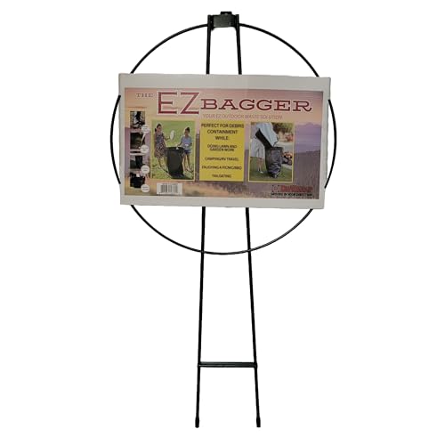 Portable Trash Bag Holder, Steel Frame, 30 Gallon