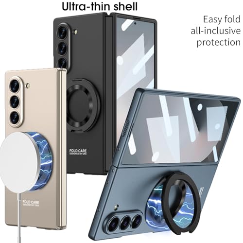 Coque compatible avec Samsung Galaxy Z Fold 7 argent antichoc