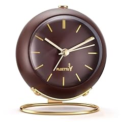 FLOITTUY Silent Table Analog Alarm Clock No Ticking, Lighted on Demand and Battery Operated, Beep photo FLOITTUY Silent Table Analog Alarm Clock No Ticking, Lighted on Demand and Battery Operated, Beep