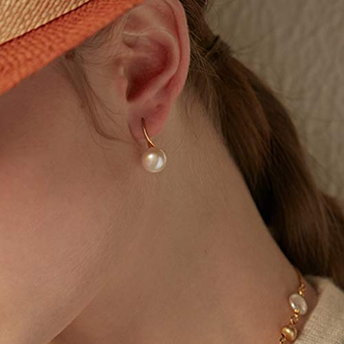 Boucles d'oreilles en Perles pour Dames Légères Anti-Irritation Chic