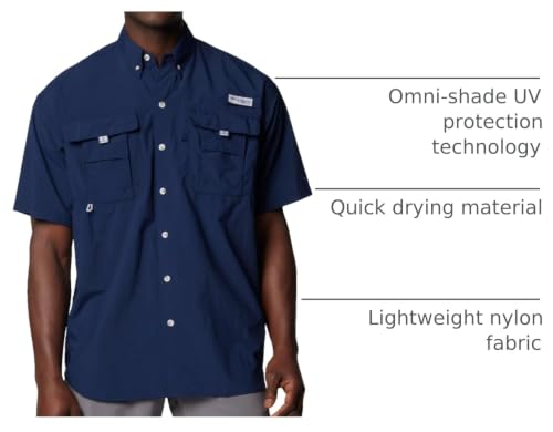 Image of Columbia Men's PFG Bahama II Short Sleeve Fishing Shirt