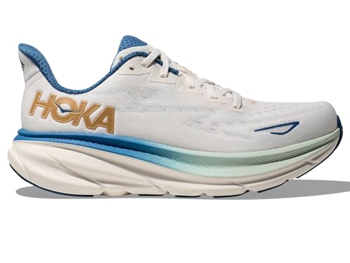 Image of Hoka Men's Clifton 9 Frost /Gold 9 Medium