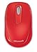 Microsoft 1000 Wireless Mobile Mouse, Flame Red (2CF-00041)