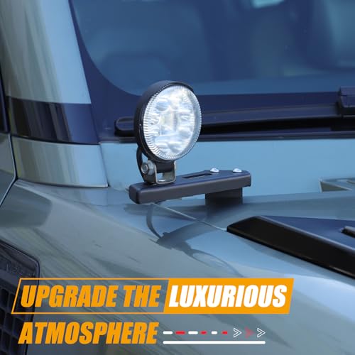 Soportes de luz de capó Defender kit de montaje para focos LED de expansión 4