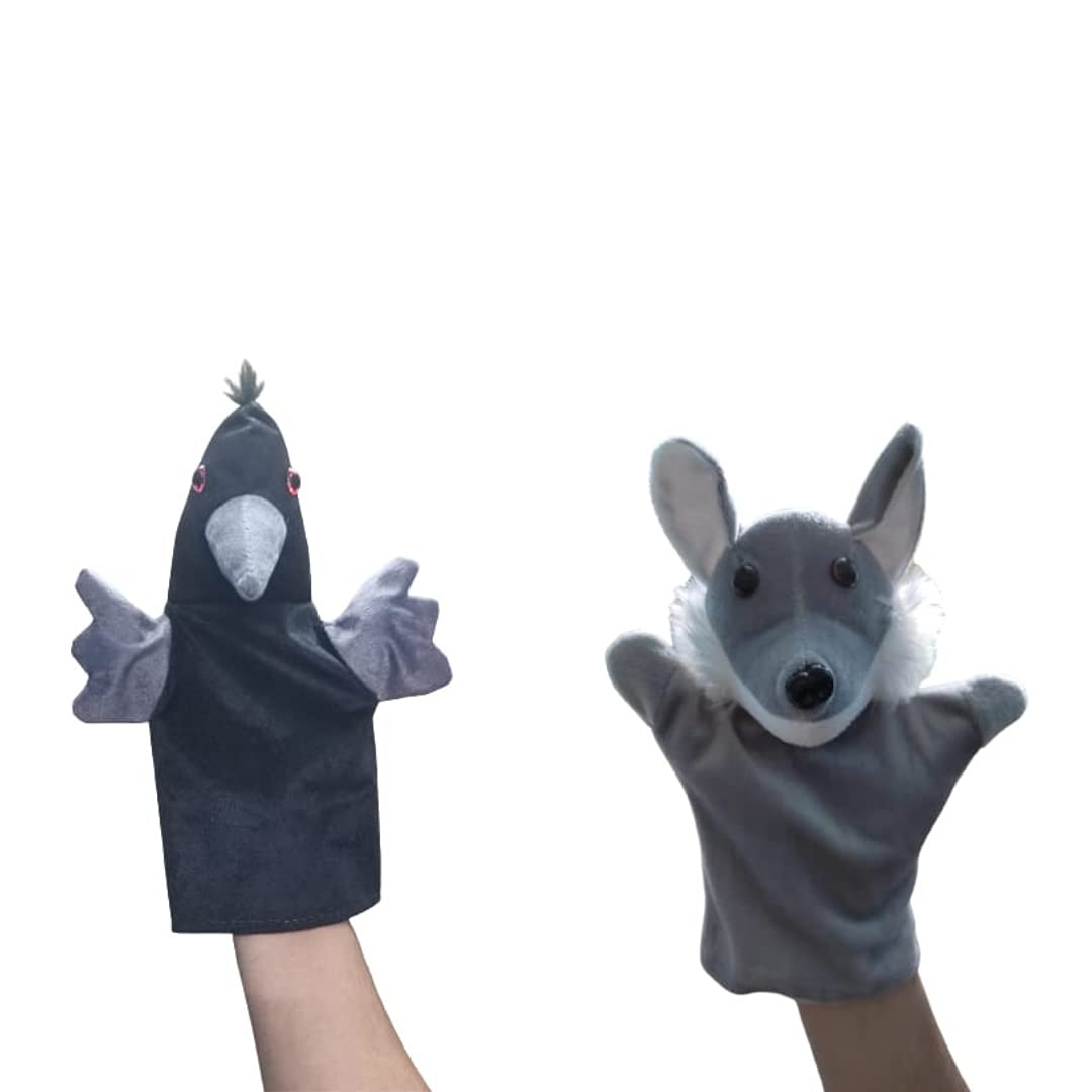 Buy Ritu Shubhman's Creation Storytelling Hand Puppets for Kids Crow