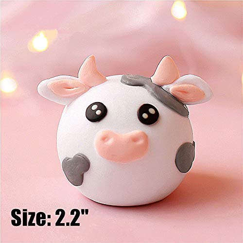 Jevenis Cute Cow Cake Decoration Farm Animal Birthday Cake Topper Cow Cake Topper For Farm Animal Baby Shower Birthday Party Decorations #TOP4