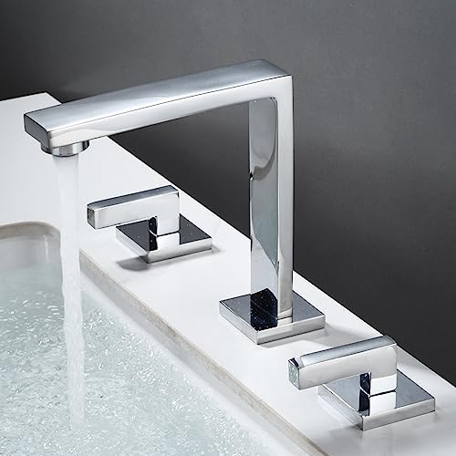 Robinet 3 trous pour lavabo de salle de bain pour rénover une suite parentale