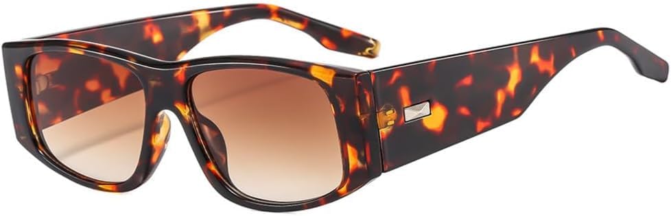 Lunettes de soleil carrées à jambes larges anti éblouissement pour protéger vos yeux