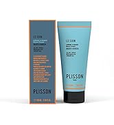 Plisson - Natuurlijke scheercrème - Scheercrème voor gezicht, schedel, lichaam, alle huidtypes - 9...