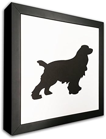 CountryArtHouse Basset Hound Photo Mat With Frame - I Love My Basset Hound Solid Wood Picture Frame - Dog Frame