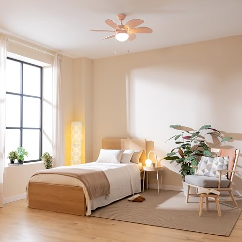 Cecotec - Wentylator sufitowy EnergySilence Aero 3600 Vision Full Nude - 50 W, średnica 36", 3 prędkości, 6 regulowanych łopatek, tryb zima-lato, 2 przełączniki