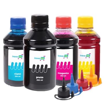 Kit 4 Tintas Para Impressora L4260 250ml Inova Ink