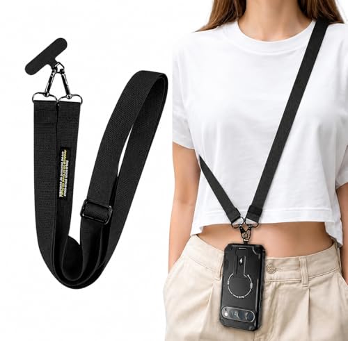 Image of AccuPrints Sumiko Phone Lanyard, Adjustable Polyester Lanyard, Universal Neck Strap With a Tether Pad parents