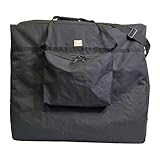 BundleBean - Wheelchair Storage Bag (90cm x 30cm x 75cm), Protective and Padded Flight Bag, Storage Pockets for Footrests & Arm Rests, Hard Wearing, Lockable, Perfect for Air Travel