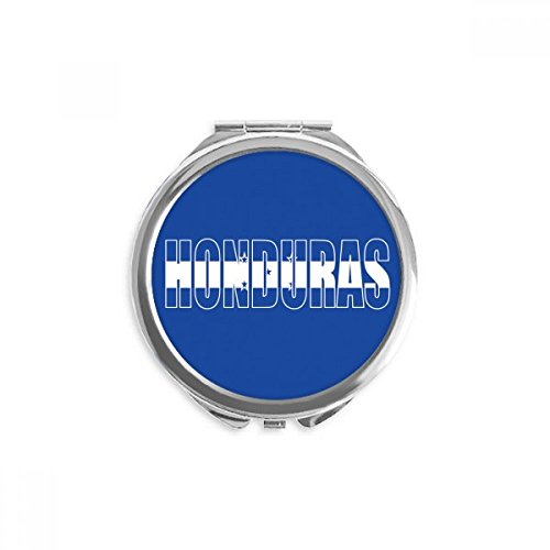 Miroir portable 2,6 pouces Honduras double face pour maquillage précis