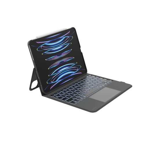 Belkin BBZ001DE-V1 custodia per tablet 27,9 cm [11] Cover Nero (EVERYDAY KEYBOARD WITH CASE AND - FOR IPAD AIR 10.9-IN AND IPAD PR)