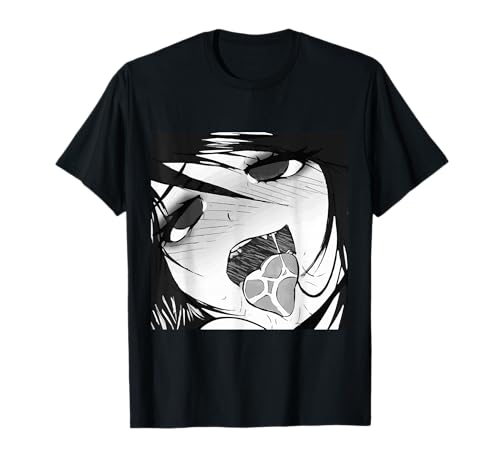 Ecchi Otaku Hentai Waifu Ahegao Girl Manga Anime T-Shirt T-Shirt