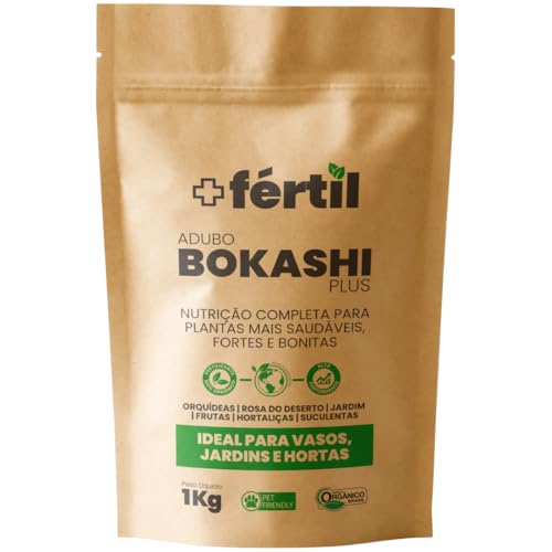 Adubo Bokashi Plus Para Plantas 1 Kg