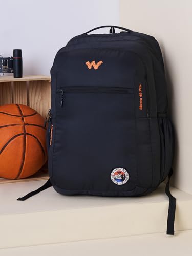 Image of Wildcraft Sierra 45 Pro Backpack-Black