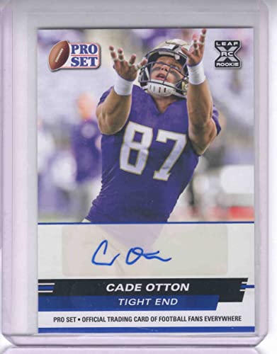 2022 Trading Card PS Trading Card Autographs Blue #PSA-CO2 Cade Otton - Rookie Year