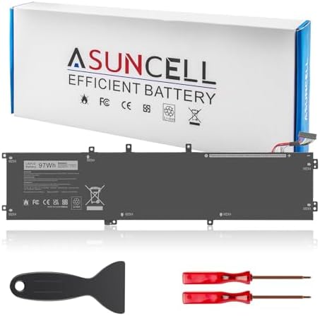 97WH 6GTPY Batterij voor Dell XPS 15 9550 9560 9570 7590 Precision 5510