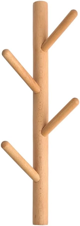 Handmade Branch Natural Wood Hanger wall Mounted Heavy Duty Nail Hook