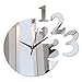 Produktbild hlonl   Uhr Uhren Reloj De Pared Wanduhr Modernes Design Horloge Vintage Große Dekorative Quarz Wohnzimmer Nadel