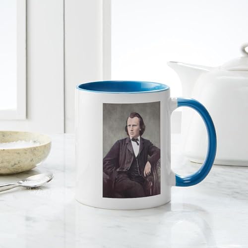 Taza de cerámica 11 oz Johannes Brahms miniatura 6
