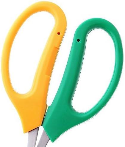 "Honbay Sturdy Trimming Scissors for Garden,Fruits and Grapes with Soft Grips and Bent Up Blade" image 5