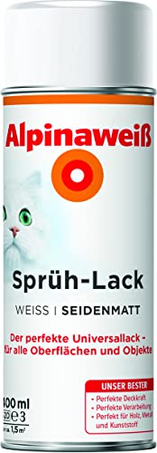 Alpinaweiß Sprüh-Lack 400ml seidenmatt