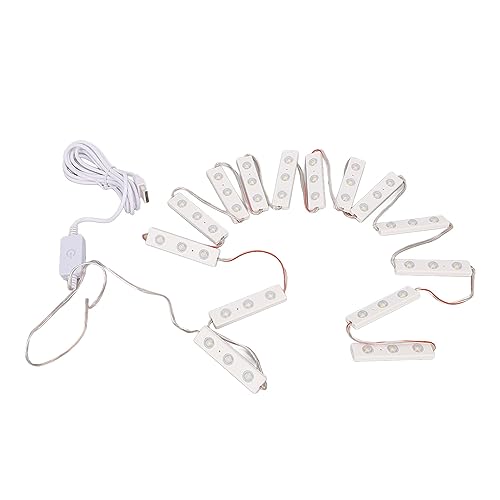 Luz Led para Espelho de Vaidade, 4000-5000k, Luz Led para Espelho de Maquiagem, Luz Uniforme de Alto