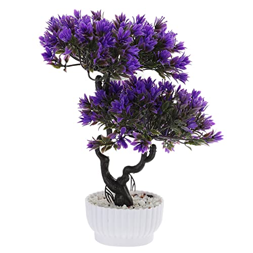 Homoyoyo Künstlicher Bonsai Baum Aus Kunststoff Emulierte Bonsai Kiefer Dekorative Kunstpflanze Für Zuhause Gartendeko Pflegefrei Langlebig